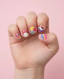 1484-ZX66-0066-CM39-NailArt-d-tsk-nehty-Barevn-kv-ty-